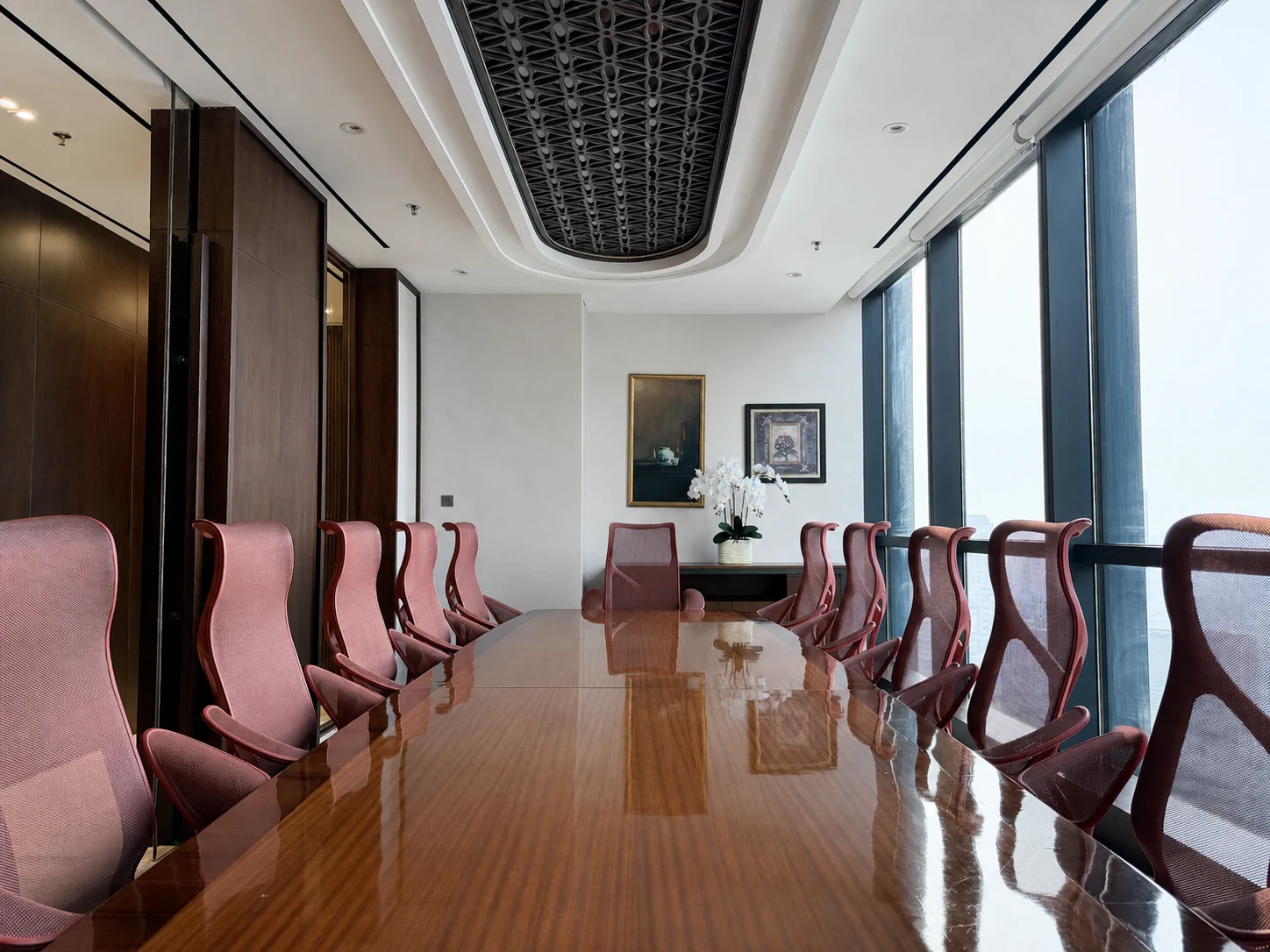 Talisman's conference room at District 8 in Jakarta
